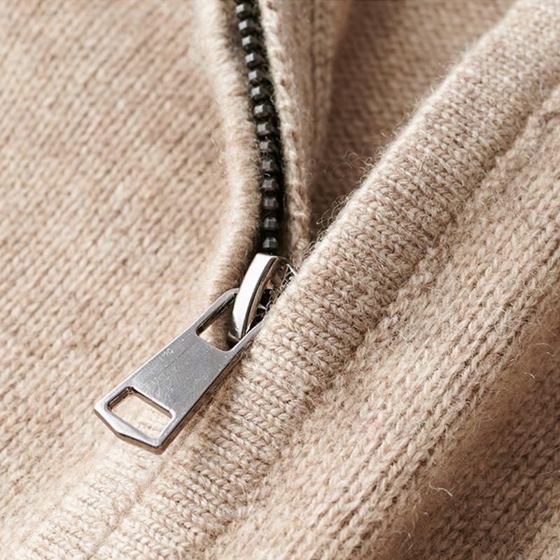 Men's Modern Zip Sweater