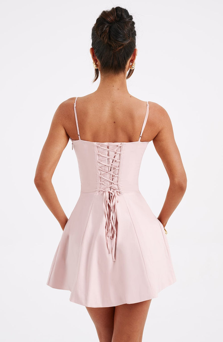 Dora Mini Dress – Blush