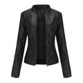 Kirsten | Women's Faux Leather Zip Biker Jacket