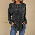 Maya | Women's Relaxed Fit Jumper Long Sleeve Crew Neck Sweater