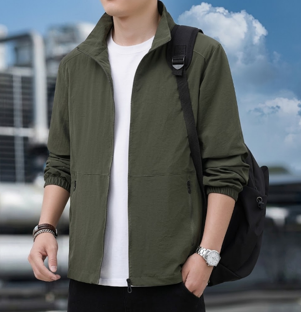 Men's Bomber Jacket Relaxed Fit
