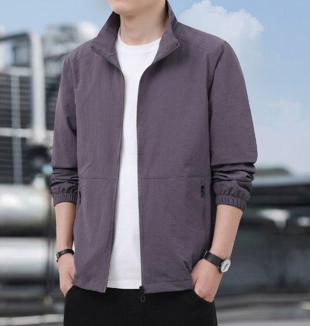 Men's Bomber Jacket Relaxed Fit