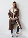 Helga | Women's Faux Shearling Long Winter Coat