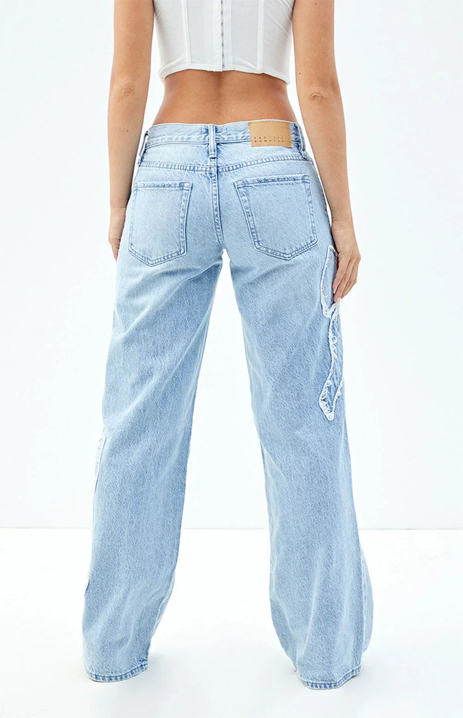 LILY BOW TIE JEANS