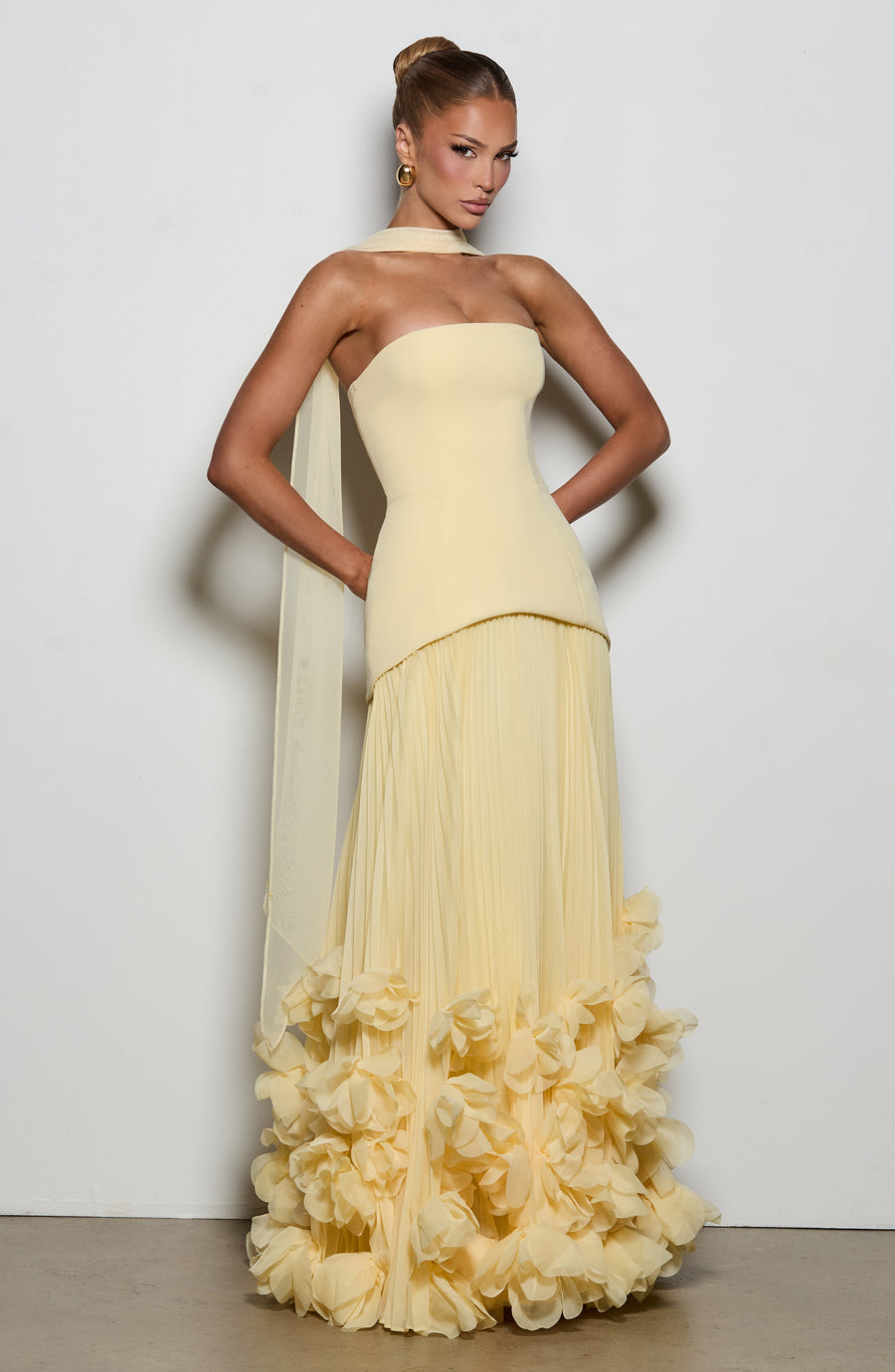 Dagny Gown – Lemon