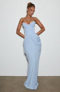 Esme Maxi Dress – Glacier Blue