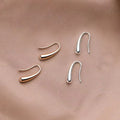 Antique Drop Gold & Silver Earrings
