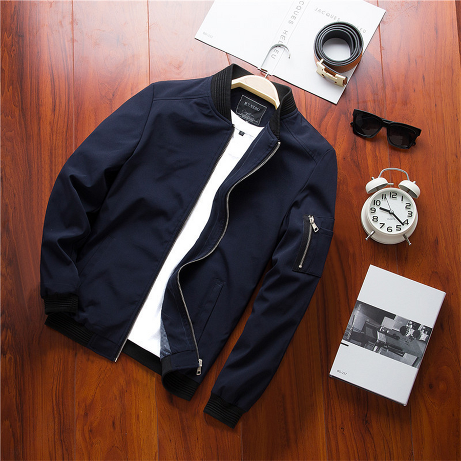 Andreas | Men's Classic Lightweight Bomber Jacket