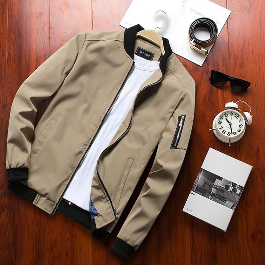 Andreas | Men's Classic Lightweight Bomber Jacket