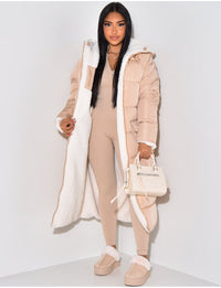 Jasmin | Women's Long Hooded Puffer Coat