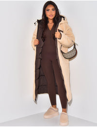 Jasmin | Women's Long Hooded Puffer Coat