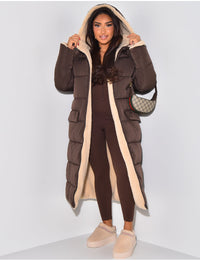 Jasmin | Women's Long Hooded Puffer Coat