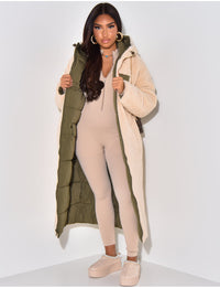Jasmin | Women's Long Hooded Puffer Coat