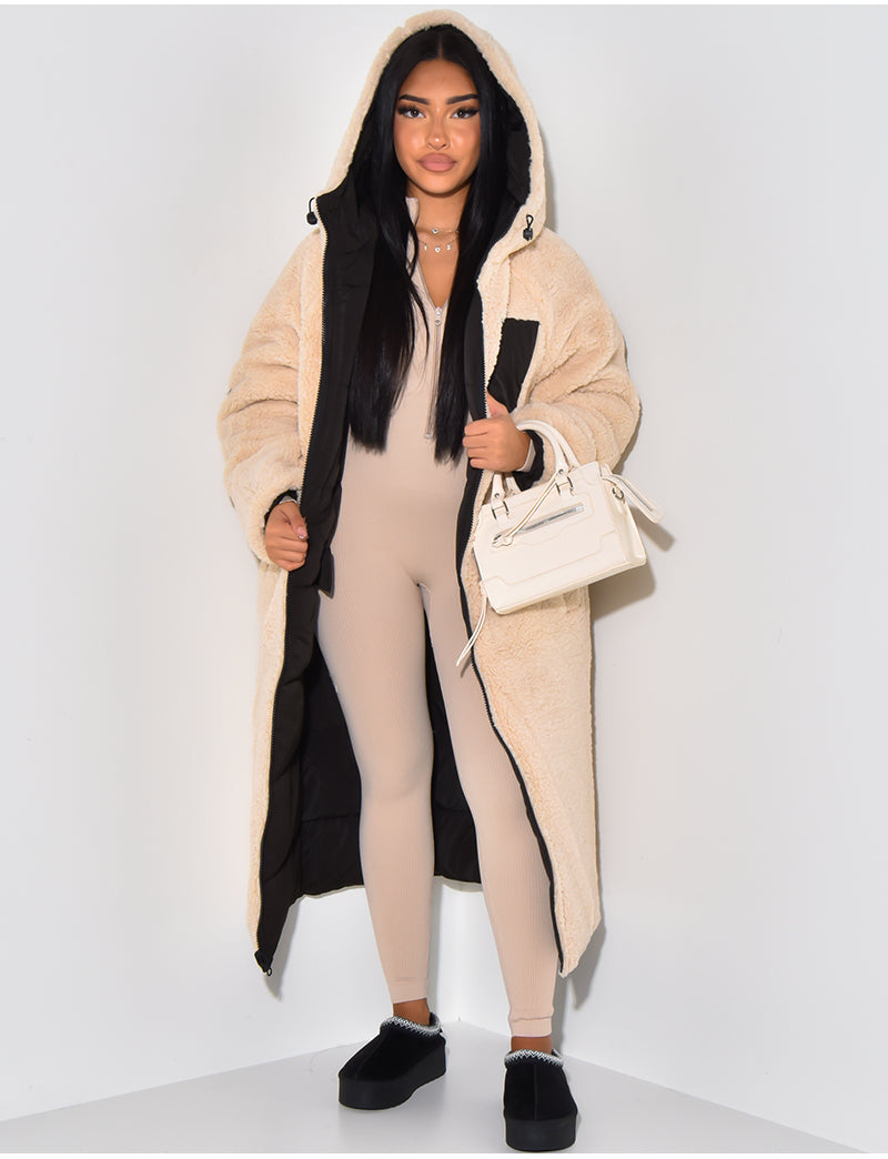 Jasmin | Women's Long Hooded Puffer Coat