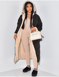 Jasmin | Women's Long Hooded Puffer Coat