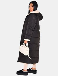 Jasmin | Women's Long Hooded Puffer Coat