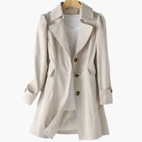 Rikke | Women's Elegant Long Classic Fall Trench Coat