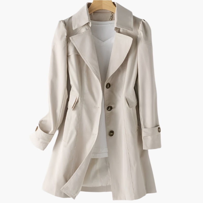 Rikke | Women's Elegant Long Classic Fall Trench Coat