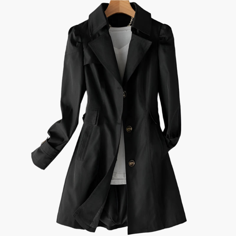 Rikke | Women's Elegant Long Classic Fall Trench Coat