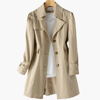 Rikke | Women's Elegant Long Classic Fall Trench Coat