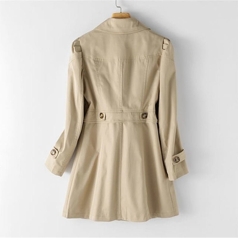 Rikke | Women's Elegant Long Classic Fall Trench Coat
