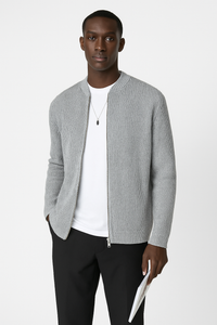 Florian | Men's Spring Clean Zip Cardigan