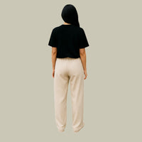 Claudia | Women's Classic Pleated Front Wool Trousers