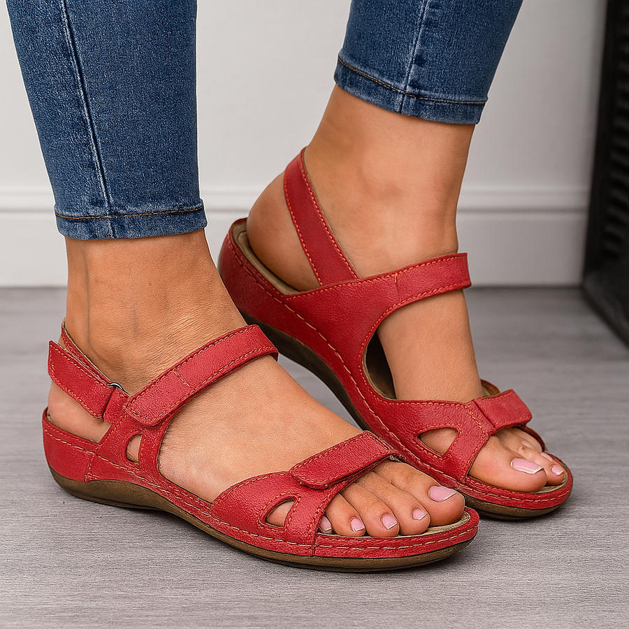 Emilia | Women's Spring Open Toe Walking Sandals