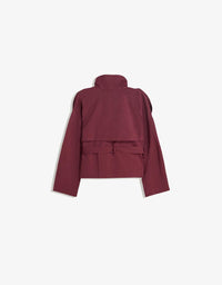 Clara | Double Breasted Cropped Trench Coat