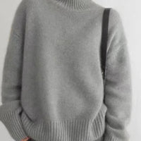 Daniela | Women's Fall Oversized Turtleneck Knit Sweater