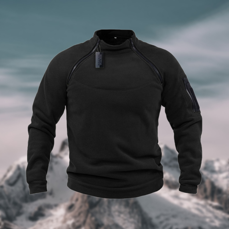 Dominic | Men's Spring Half-Zip Long Sleeve Hoodie