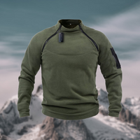 Dominic | Men's Spring Half-Zip Long Sleeve Hoodie