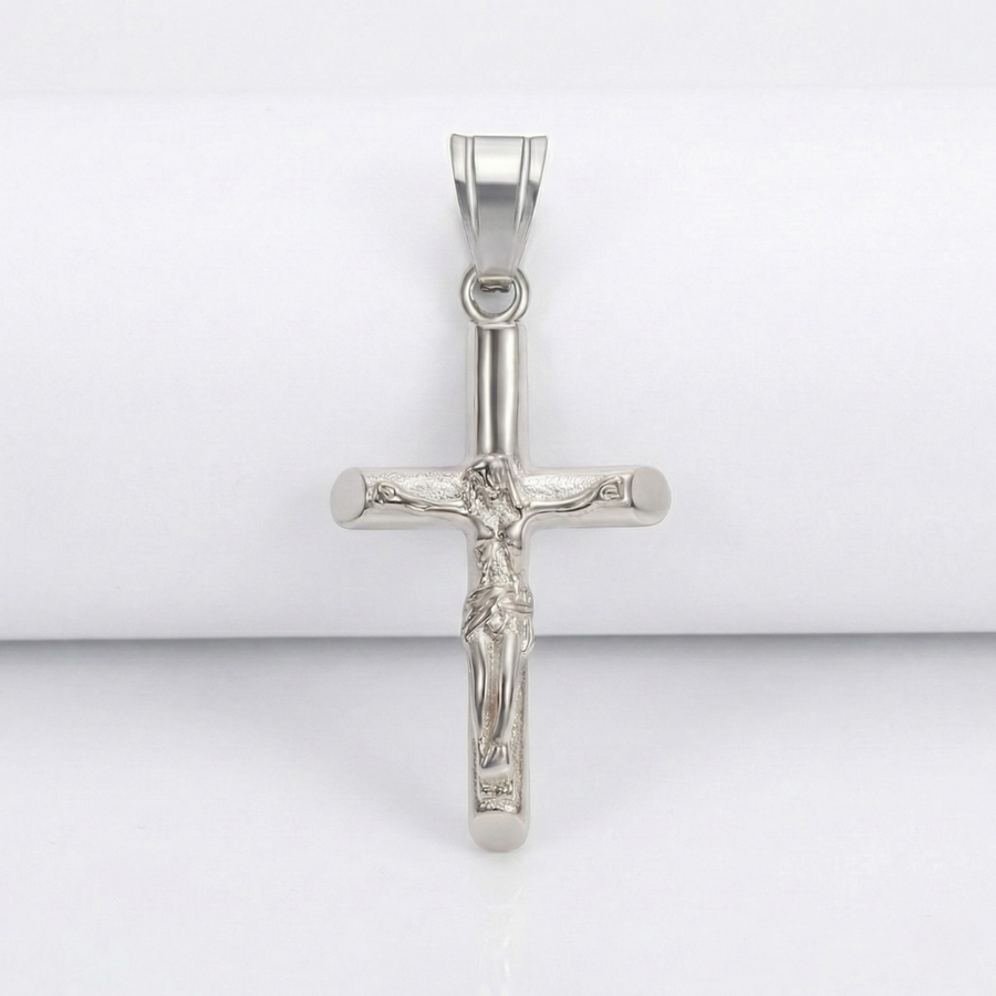 Crucifix Silver 3mm