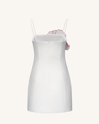 Iris Appliqué Mini Dress