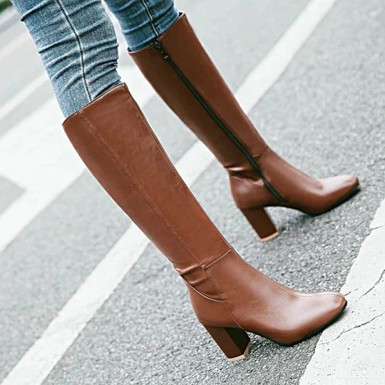 Claudia | Women's High Heel Winter Boots