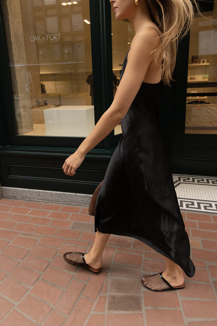 Violet Satin Midi Dress