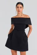 Harper Satin Mini Dress