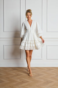 Piero Silk Mini Dress
