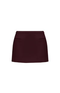 Avery Mini Skirt - Plum