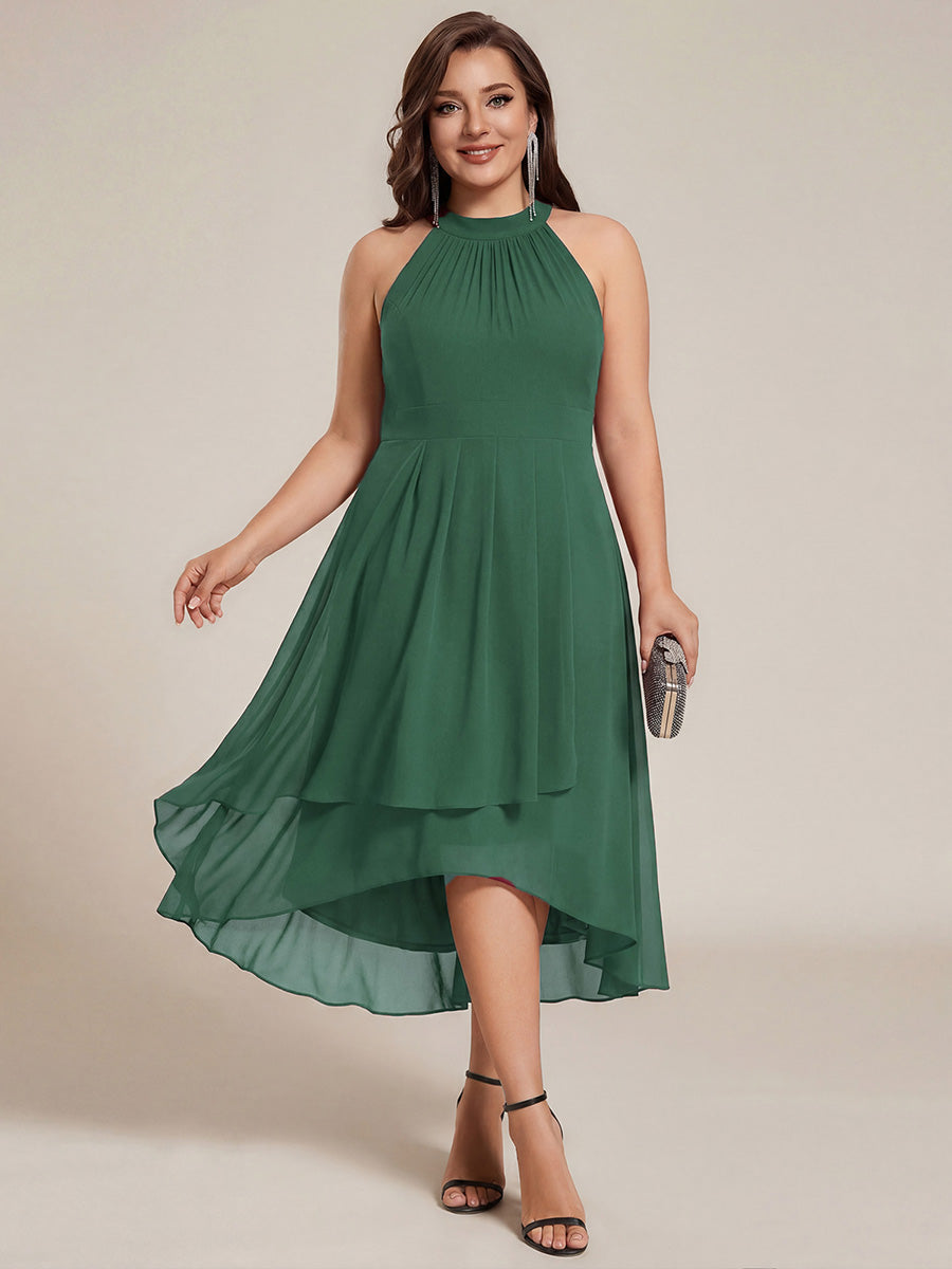 Posie Chiffon Halter Midi Dress