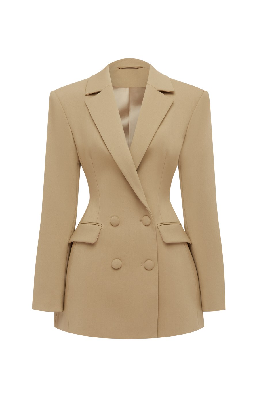 Hillary Mini Dress – Sand
