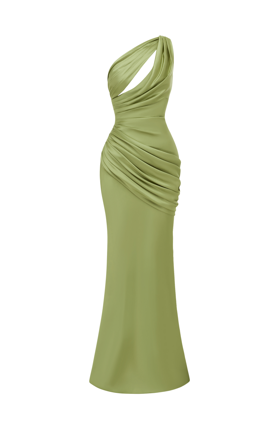 Caitlin Maxi Dress – Light Olive