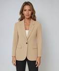 CLAIRE | BUTTON TAILORED BLAZER