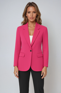 CLAIRE | BUTTON TAILORED BLAZER