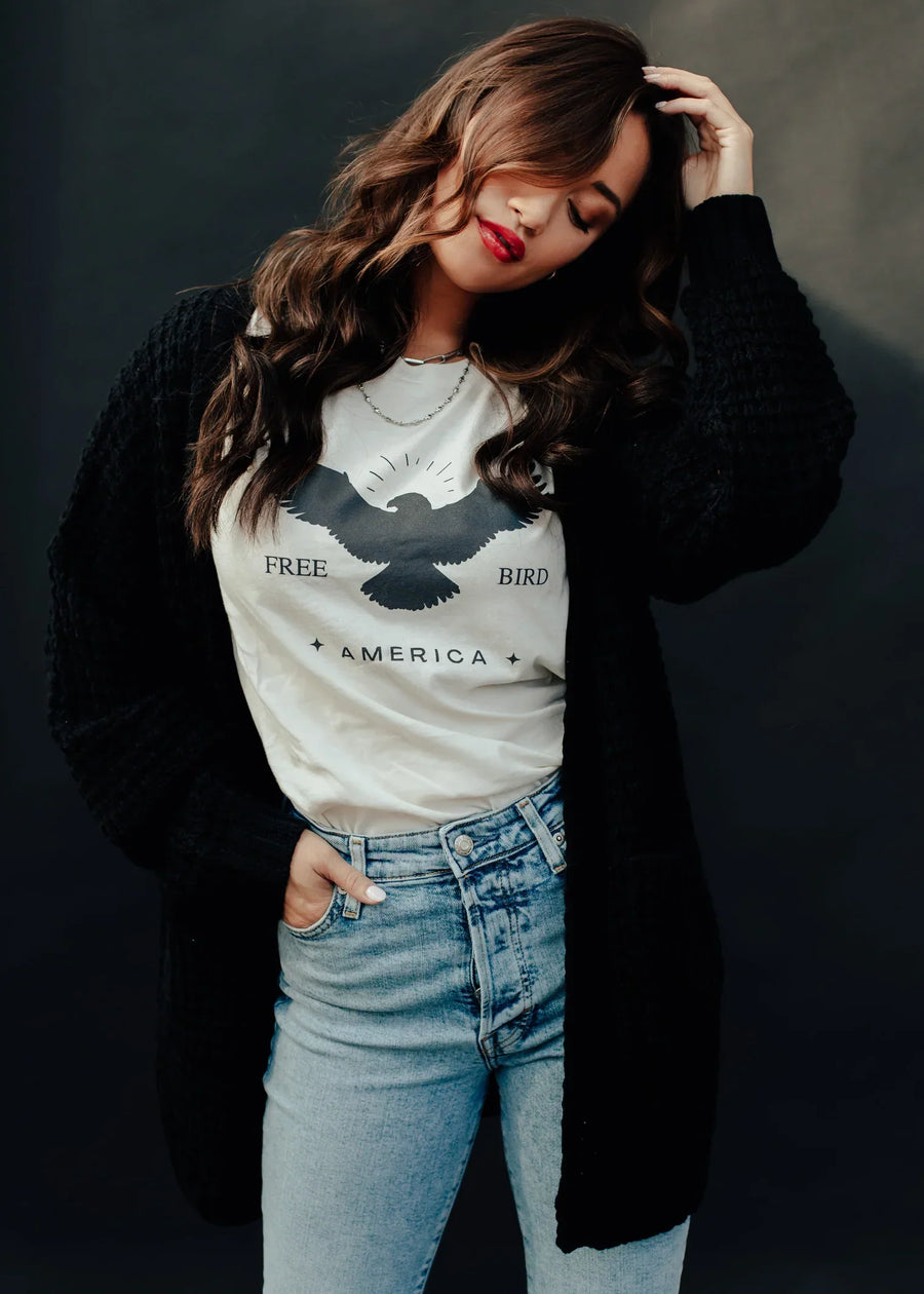 Elsie Camel Cardigan