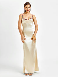 MARIA SATIN GOWN