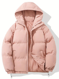 Women's Puffer Jacket -Pockets