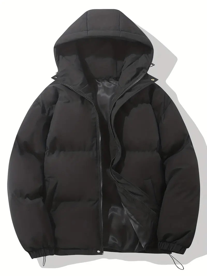 Women's Puffer Jacket -Pockets