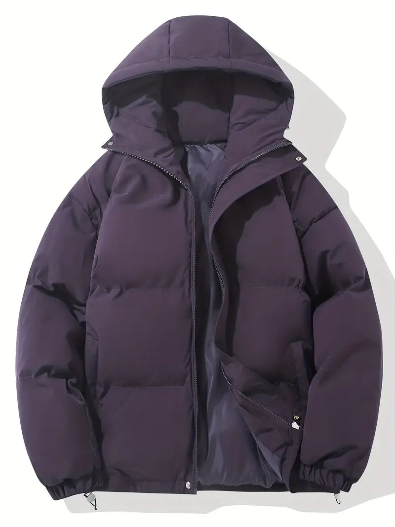 Women's Puffer Jacket -Pockets