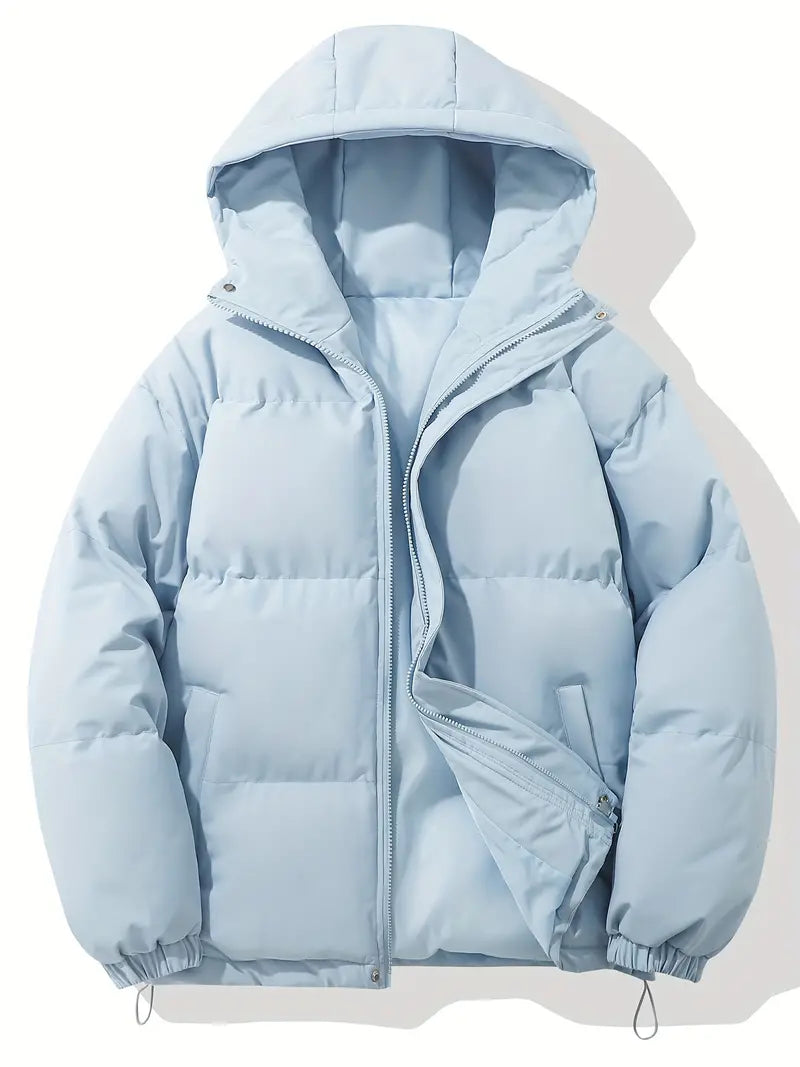 Women's Puffer Jacket -Pockets